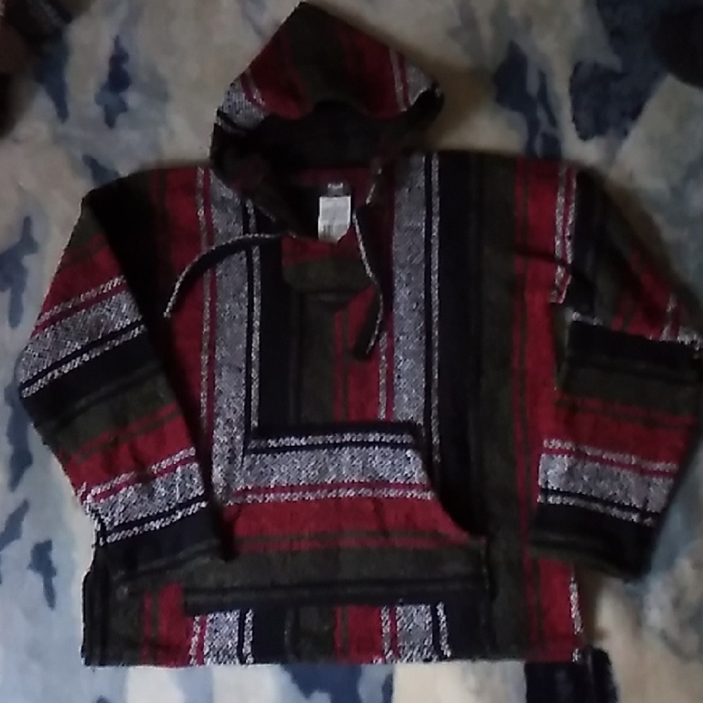Roland Red and Black Patterned Garment